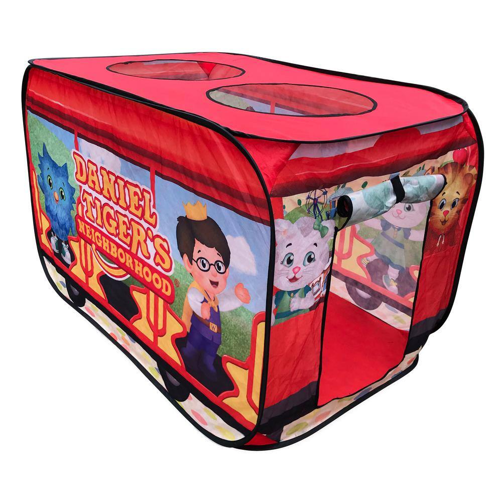 M and M Sales Enterprises Daniel Tiger's Neighborhood Trolley Pop Up Play Tent MM00173