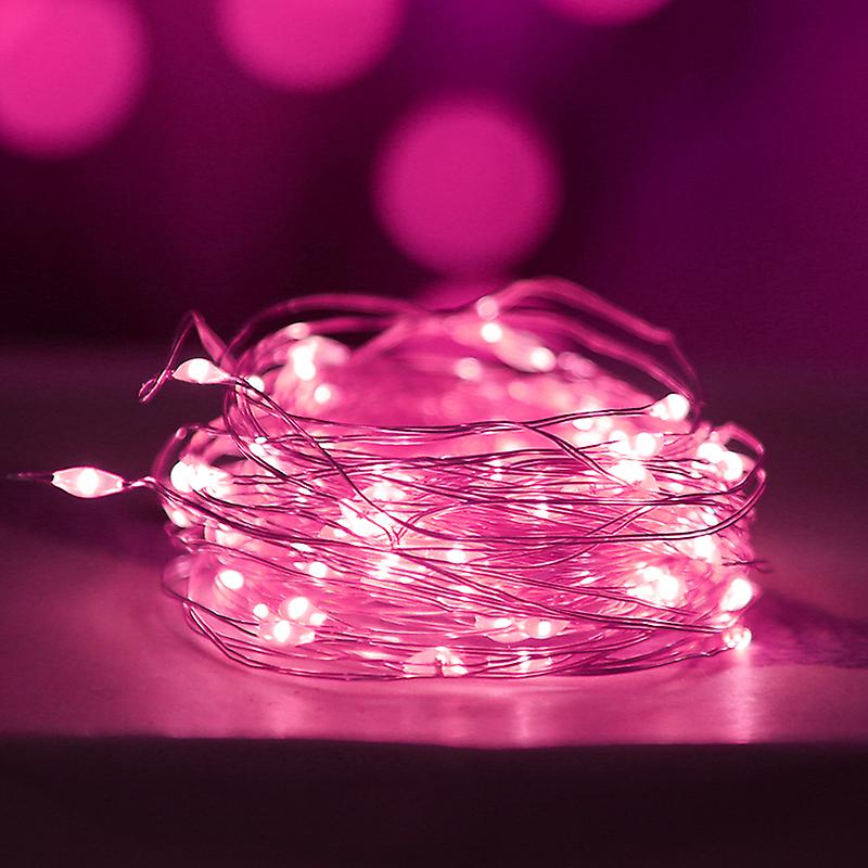 1/2/3m Usb Led String Lights Copper Silver Wire Garland Light Waterproof Fairy Lights For Christmas Wedding Party Decoration