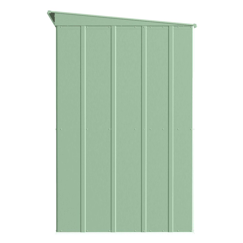 Arrow Classic Steel Storage Shed, 10x4, Sage Green