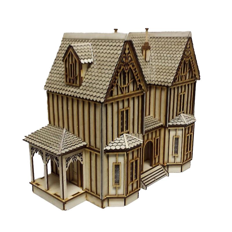 Kristiana Tudor Dolls House 1:48 Scale Lazer Cut Flat Pack Kit