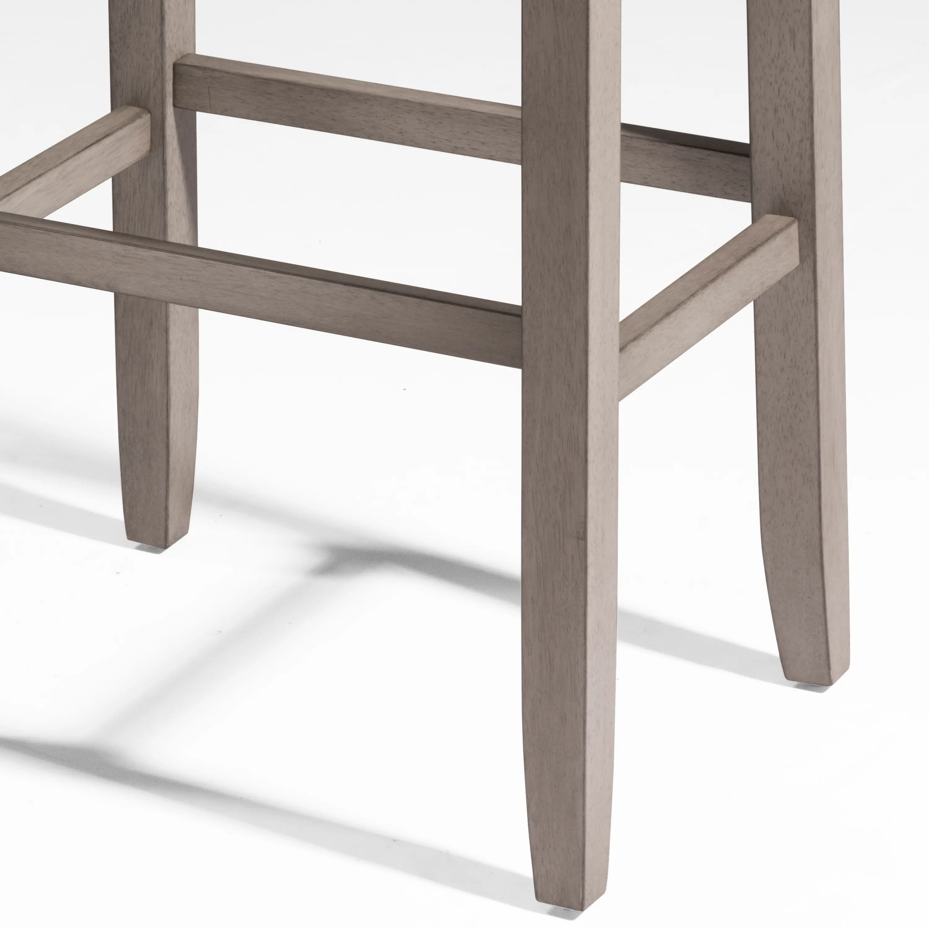 Fiddler Gray Saddle Bar Stool