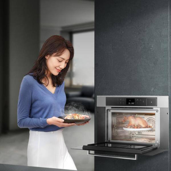 ROBAM 30 in. Single Premium Electric Built-In Wall Oven with Convection and Steam in Stainless Steel ROBAM-CQ762S