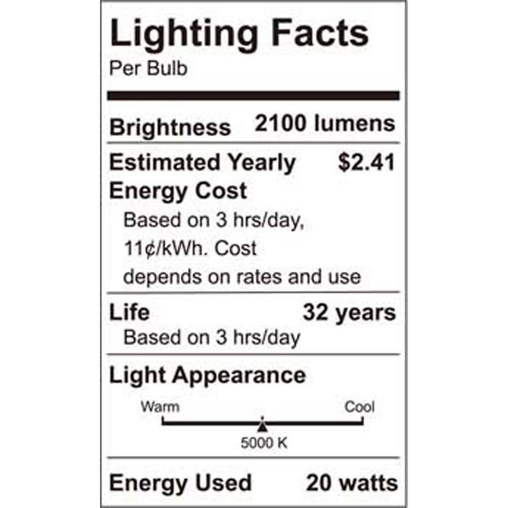 Orein 20-Watt 4 ft. Linear T8 LED Tube Light Bulb (10-Pack) B8LT2100SGA2H05