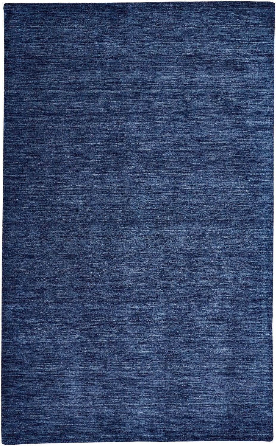 Celano Hand Woven Midnight Navy Blue Rug by BD Fine