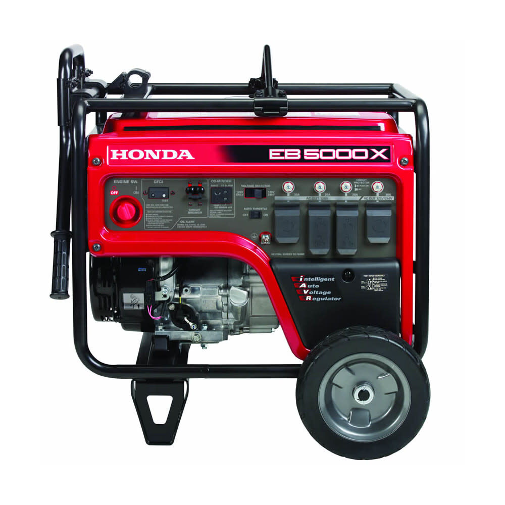 Honda 389 cc 5000W Non-Carb Gasoline Industrial Generator EB5000XK3AN from Honda