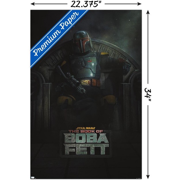 Trends International Star Wars The Book Of Boba Fett Teaser Unframed Wall Poster Prints