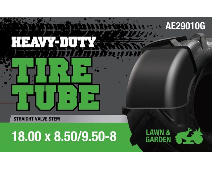 Heavy Duty Lawn  Garden Tire Tube 18x8.50/9.50-8 AE29010G