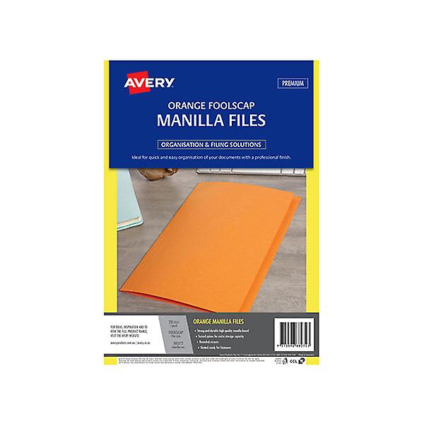 Avery Manilla Folder Foolscap Pk20