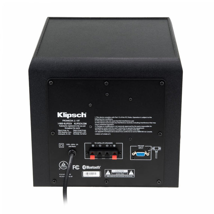 Klipsch ipodComputer Speaker Package 21 Bluetooth connection