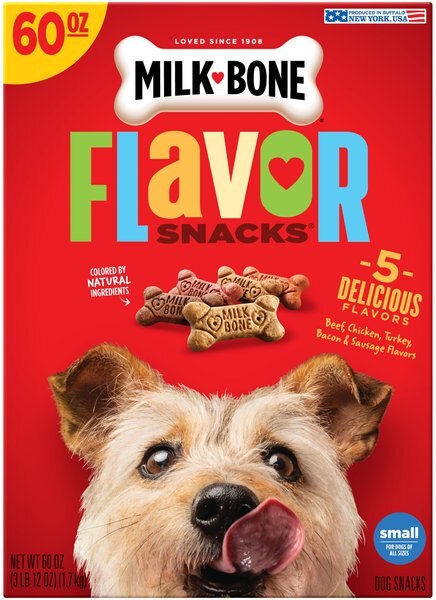 Milk-Bone Flavor Snacks Small Biscuit Dog Treats