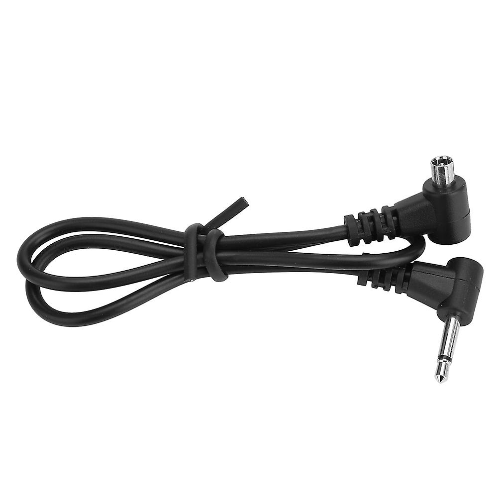 12-inch/30cm Lightweight Flash Pc Sync Cord 2.5mm Plug To Male Pc Sync Cable