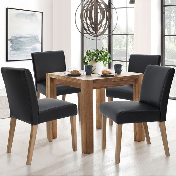 PU Leather Upholstered Dining Chairs