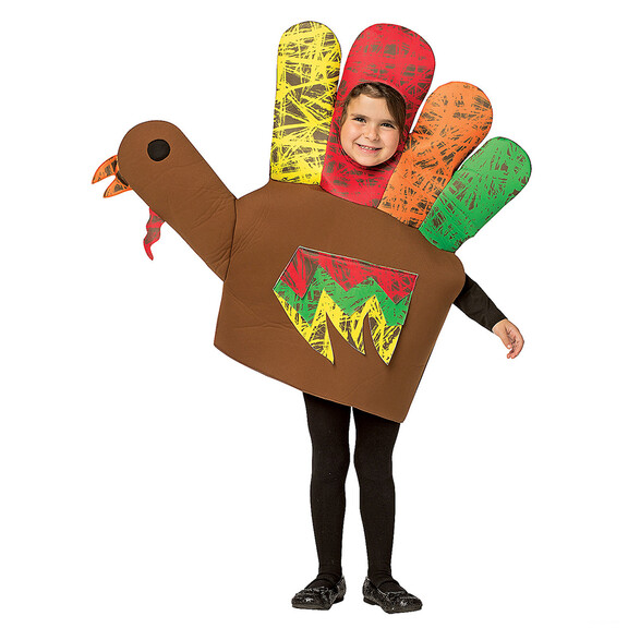 Morris Costumes GC713046 Child's Hand Turkey Costu...