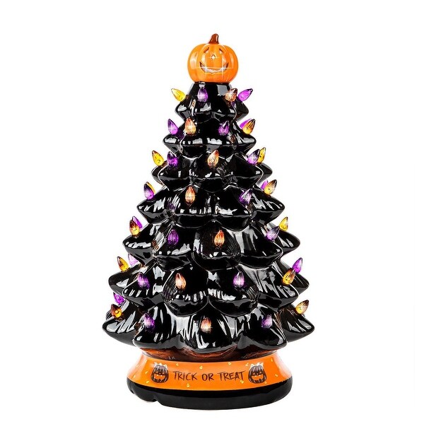 RJ Legend Cordless Hand Painted Ceramic Tree (9 Inch/ 15 Inch)