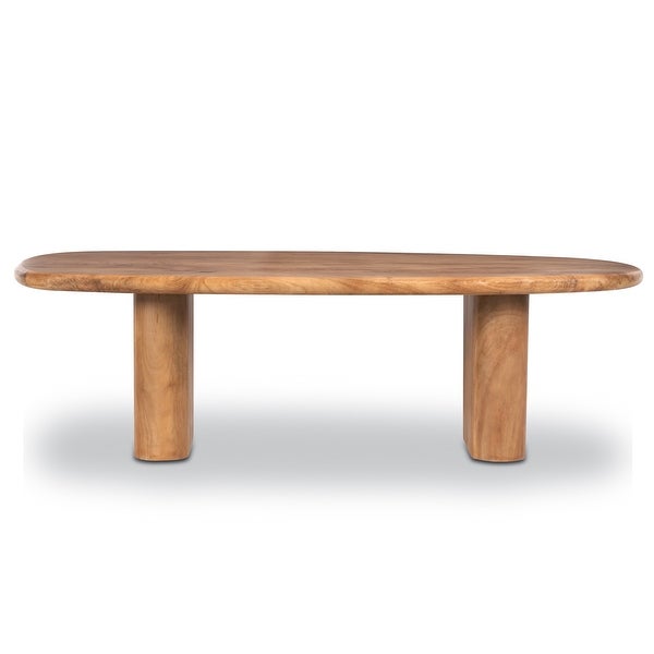 Poly and Bark Falun Solid Mango Wood Coffee Table