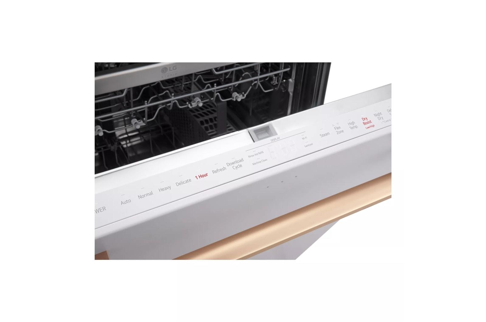 Lg SDWB24W3 Lg Studio Smart Top Control Dishwasher With 1-Hour Wash & Dry, Quadwash® Pro, Truesteam® And Dynamic Heat Dry™