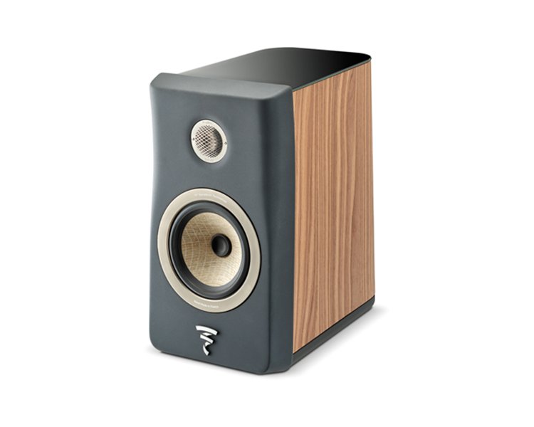 Focal Kanta N1 Dark Grey Walnut 2-Way Bookshelf Loudspeaker (Each)