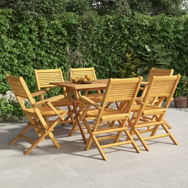 vidaXL Folding Patio Chairs 2/4/6/8 pcs 18.5