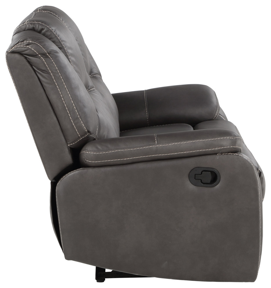 Katrine Manual Reclining Loveseat   Contemporary   Loveseats   by Steve Silver  Houzz