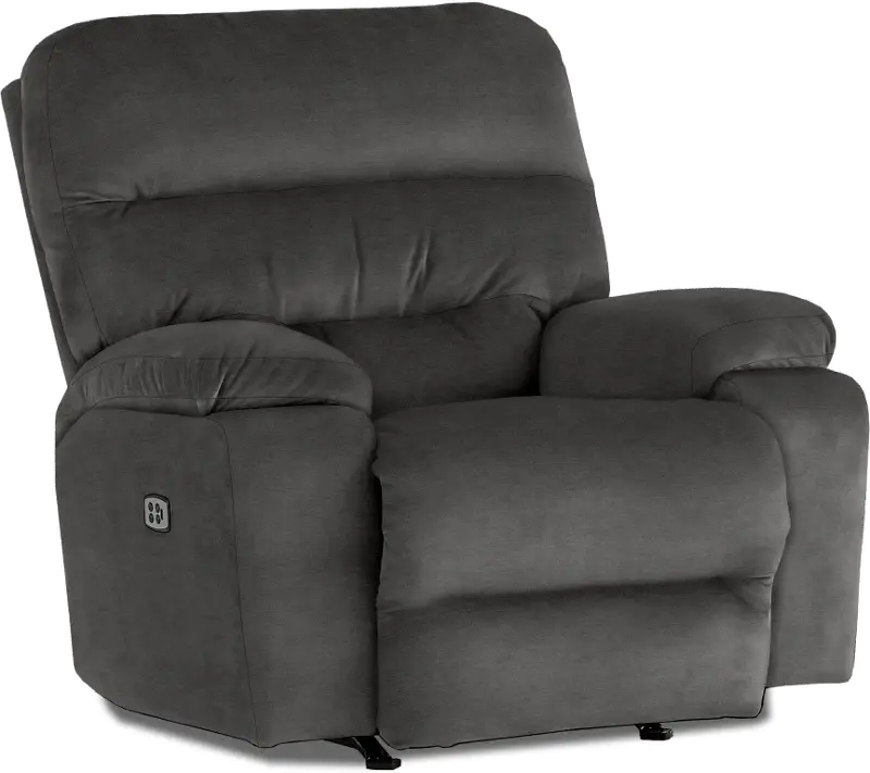 Ryson Gray Power Rocker Recliner