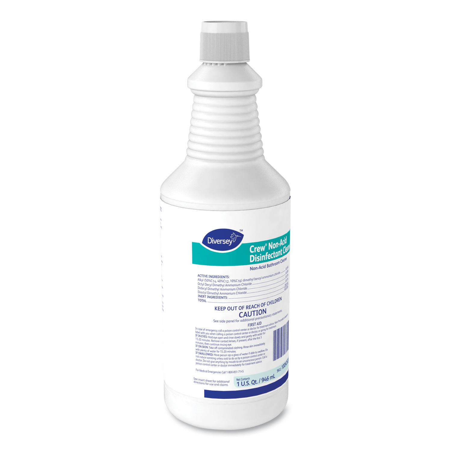 Crew Neutral Non-Acid Bowl and Bathroom Disinfectant by Diverseyandtrade; DVO100925283