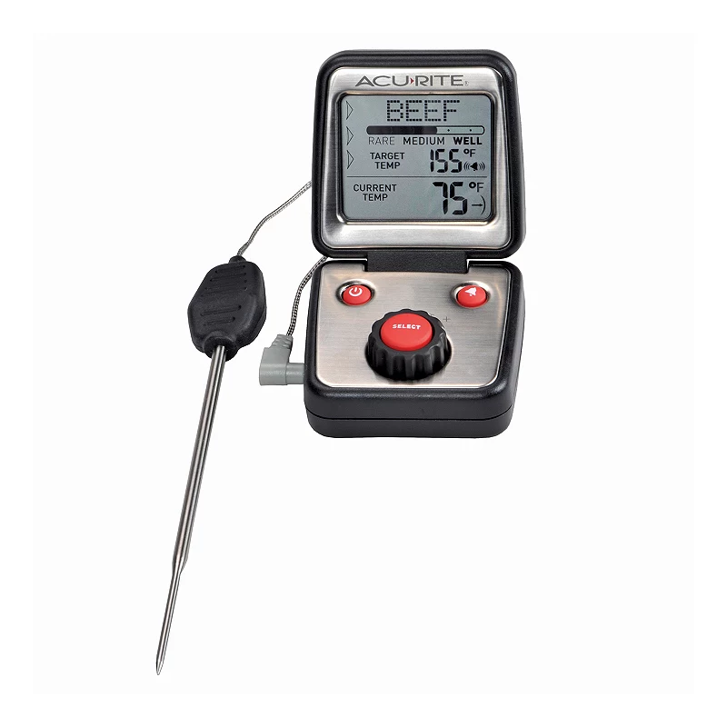 AcuRite Digital Meat Thermometer with Wired Probe