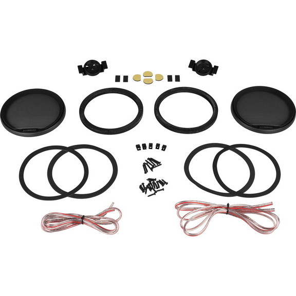 HiVi C2000II 6 1/2 2 Way Component Speaker Set