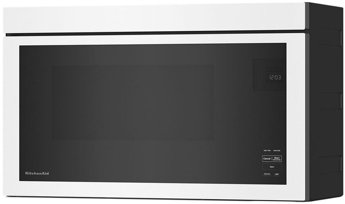 KitchenAid 1.1 Cu. Ft. Over-The-Range Microwave with Flush Built-In Design in White