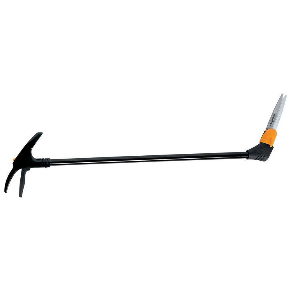 Fiskars 36 in. Long Handle Swivel Grass Shears and 4.5 in. Steel Blade 92107935J