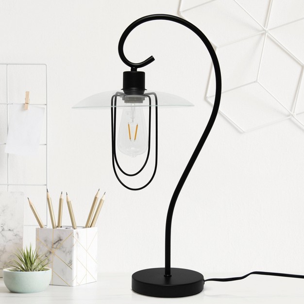 Modern Metal Scroll Table Lamp Lalia Home