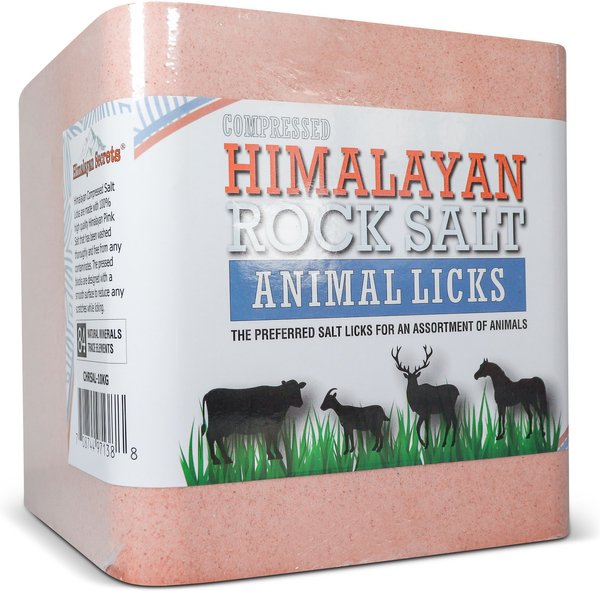 Himalayan Secrets All-Natural Compressed Himalayan Rock Salt Block