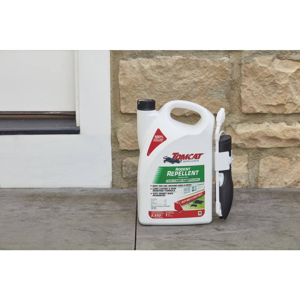 TOMCAT 1 gal. Rodent Repellent for Indoor and Outdoor Mouse and Rat Prevention Ready-To-Use 036820805