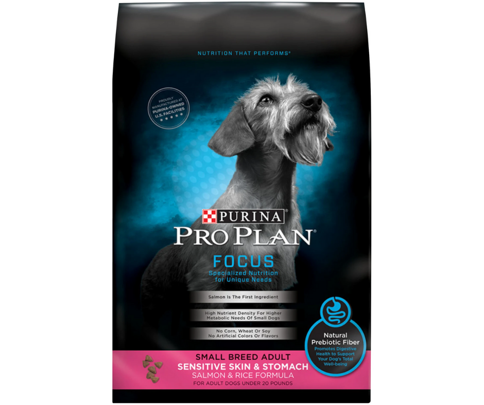 Purina Pro Plan - Small Breed， Adult Dog Sensitive Skin and Stomach Salm