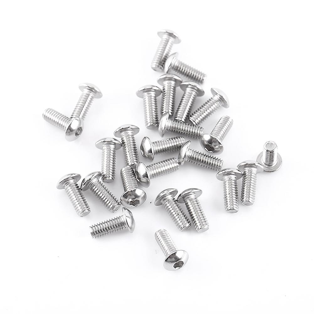 M4 A2 Stainless Steel Hex Socket Screws Bolt And Hex Nuts Assortment(button Head)