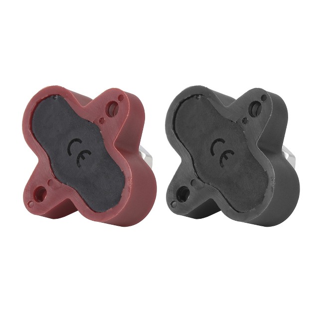 Unique Bargains Dc6 48v M8 Bus Bar Power Terminal Blocks Positive Power Distribution Studs Red And Black 2 Pcs