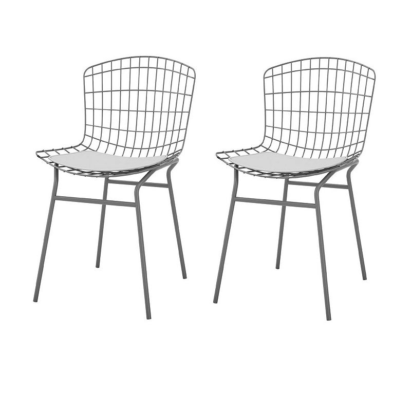 Manhattan Comfort Madeline 2-Piece Chair Set