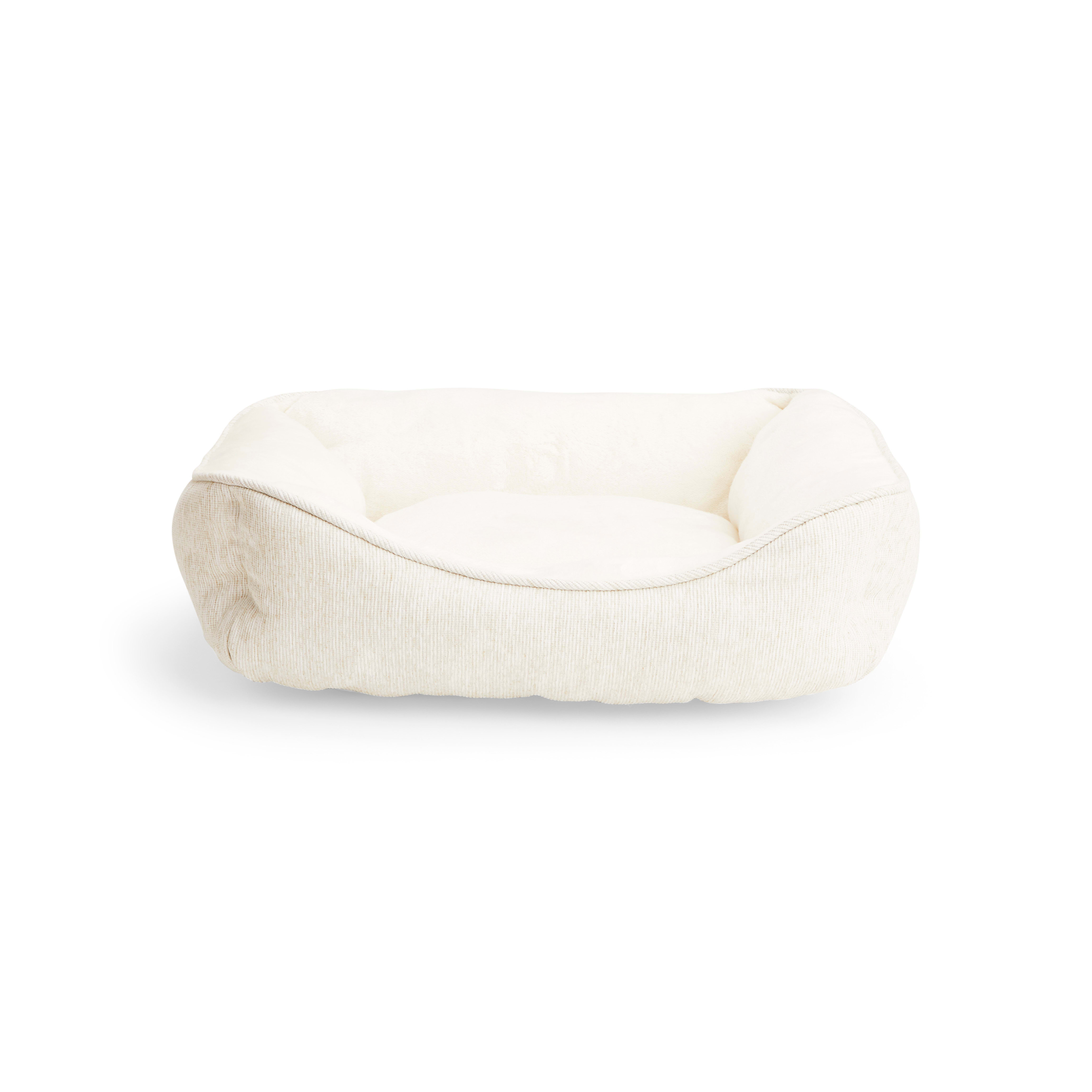 EveryYay Essentials Snooze Fest Brown Melange Knit Nester Dog Bed， 20