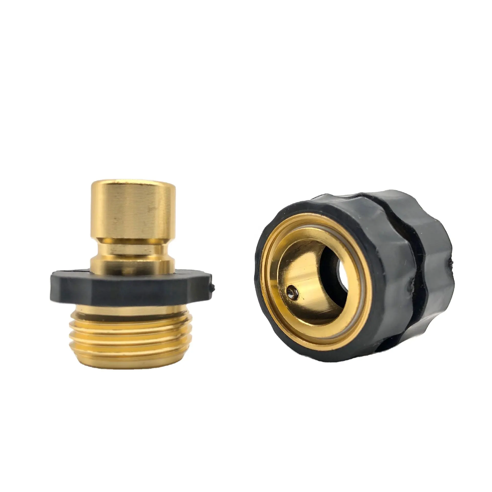 Good quality Factory direct supply 3/4 inch female and male part Brass Quick Connector Garden Hose Fitting