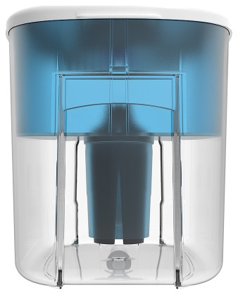 Drinkpod Ultra Premium Alkaline Water Dispenser With 3 Filters  Blue   Modern   Water Filtration Systems   by Drinkpod USA  Houzz