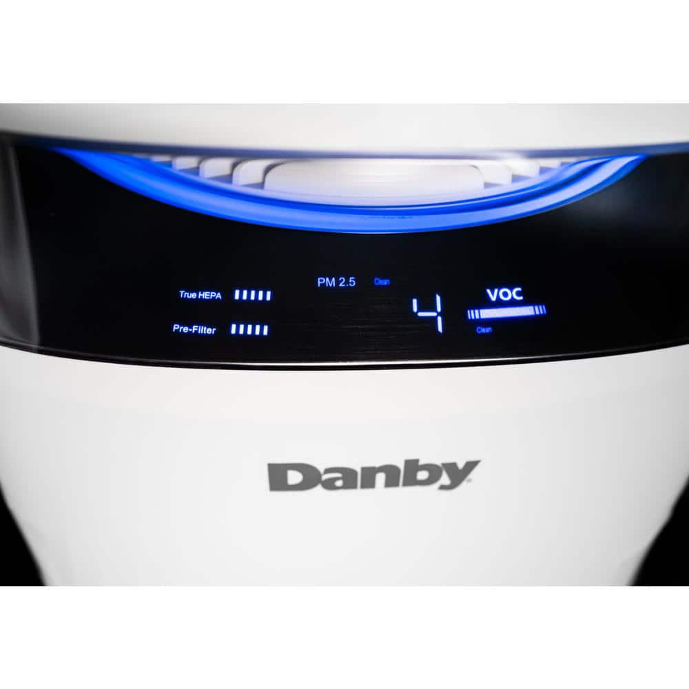 Danby 450 sq ft Portable Air Purifier with Filter in White