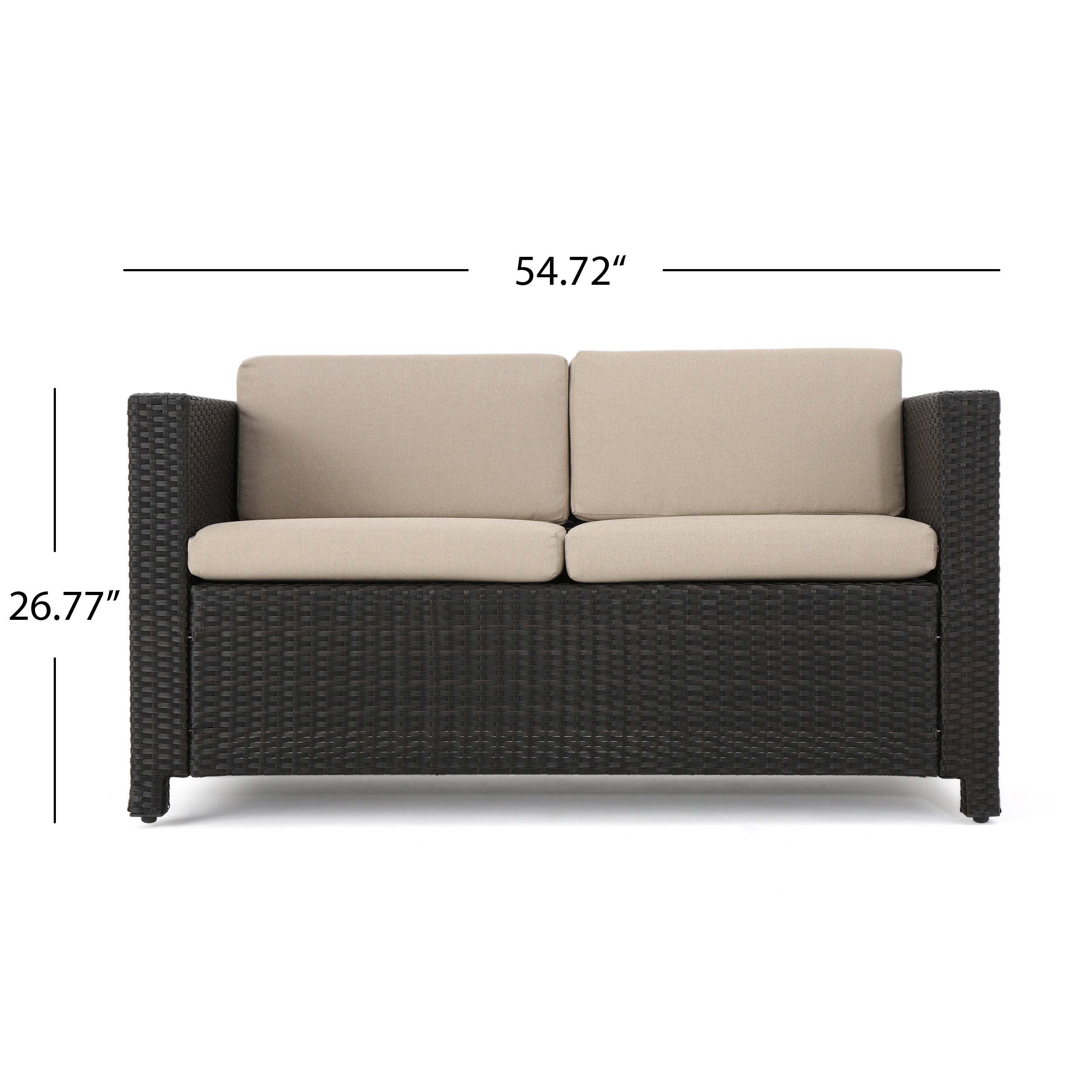 Venice 6-Seater Outdoor Sofa Set with Side Tables