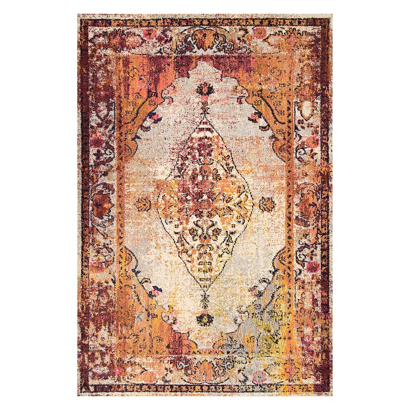 nuLOOM Vintage Medallion Veronica Rug