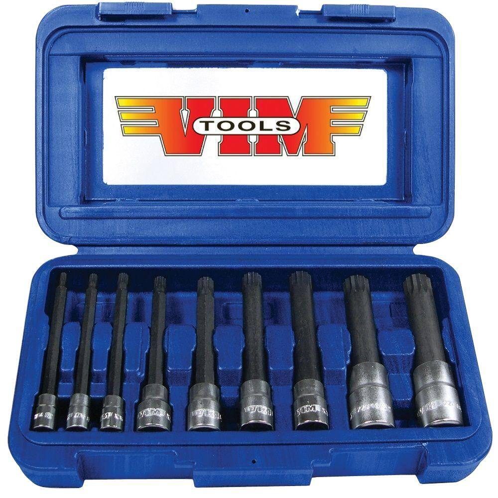 VIM Tools XZN Bit Driver Set (9-Piece) VIMXZN400