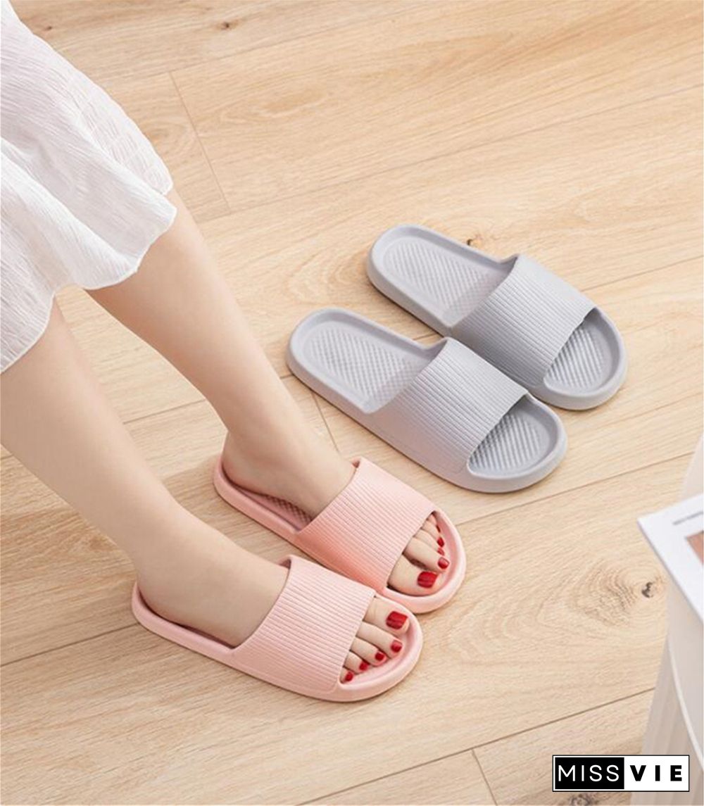 EVA Anti-slip Slippers Sandals Sole Flat Shoes Home/Indoor/Bathroom Men/Women