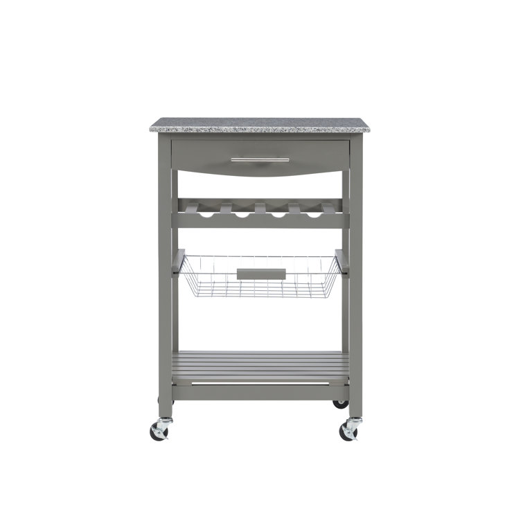 Macy Granite Kitchen Cart