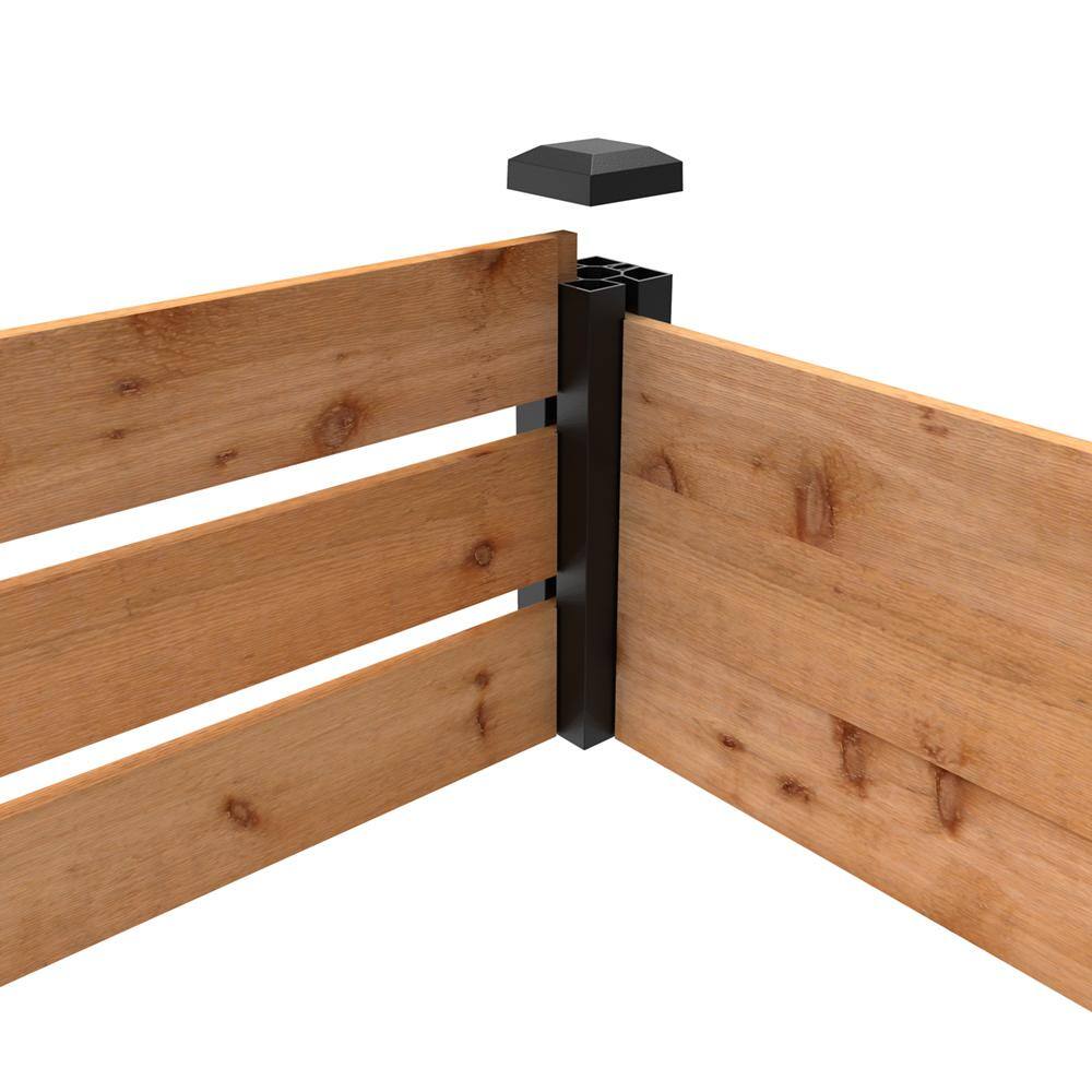 Outdoor Essentials Haven 2 ft. x 8 ft. Natural Cedar Raised Garden Bed (11 in. H) 472550