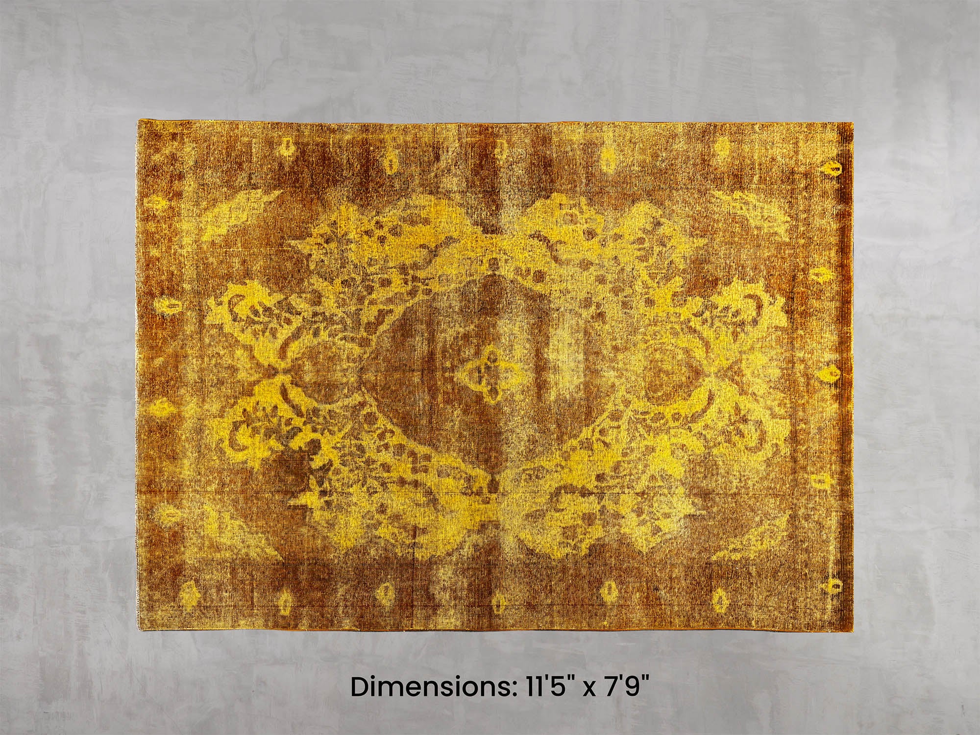 Namaste Rug -  Yellow 11'5 x 7'9