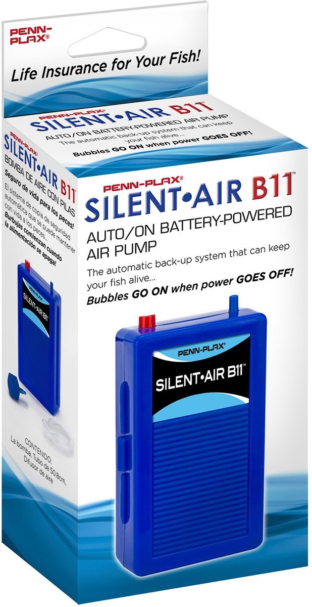 Penn-Plax Silent Air B11 Aquarium Air Pump