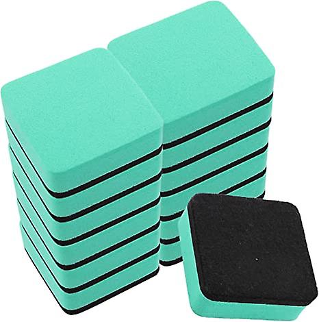 Mini Dry Erase Erasers， 12 Pcs Magnetic Whiteboard Dry Erasers Chalkboard Cleaner Wiper With Thick Felt Pad Small Dry Erase Erasers For Teacher Classr