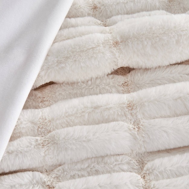 Faux Fur Throw Blanket Isla Jade